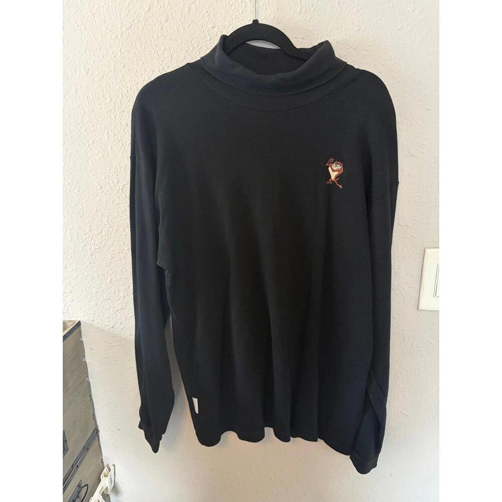 Vintage Acme Clothing Co. 1994 Looney Tunes Tasmanian Devil Turtle Neck size L